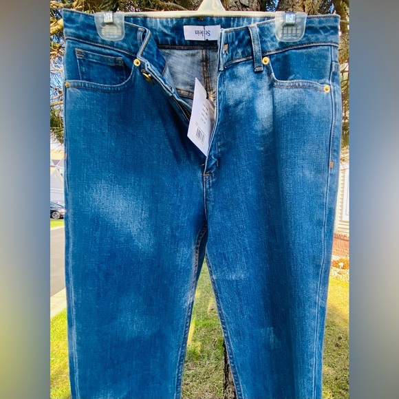 New, Stylein Katie👖Sz-31 Denim Blue- Unisex Designer MSRP $199, ☁️SilkSoft Denim - Picture 11 of 16